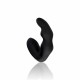 Bent Vibrating Prostate Massager With Remote Black Sex Toys