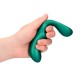Pointed Vibrating Prostate Massager With Remote Green Sex Toys