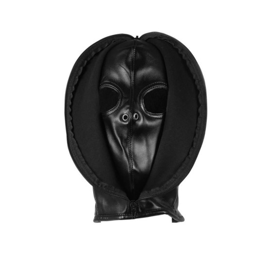 Ouch Zip Up Bondage Mask With Zipper Fetish Toys 