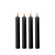 Ouch Teasing Wax Candles 4pcs Black Fetish Toys 