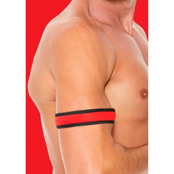 Ouch Neoprene Armbands Red 2pcs