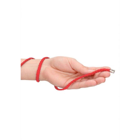 Φετιχιστικό Σχοινί Περιορισμού - Kinbaku Red Rope 10m Fetish Toys