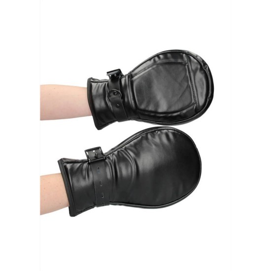 Ouch Neoprene Dog Mitts With Padlocks Fetish Toys 