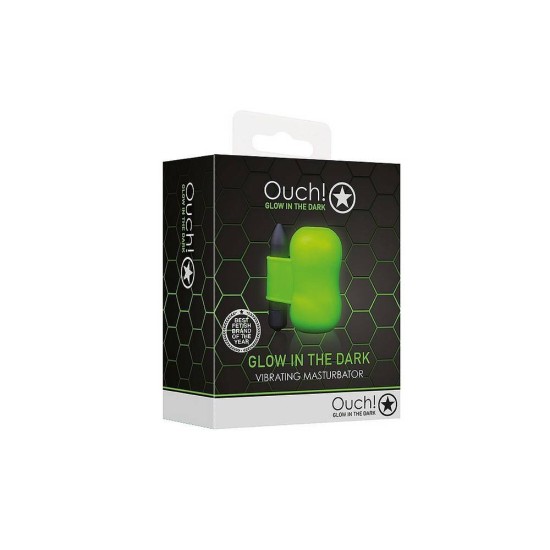 Ouch Glow In The Dark Vibrating Masturbator Sex Toys