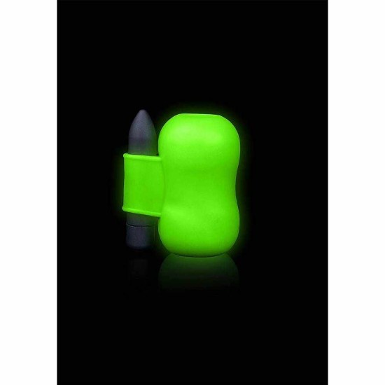 Ouch Glow In The Dark Vibrating Masturbator Sex Toys