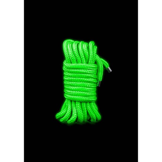Φωσφοριζέ Σχοινί Δεσίματος - Glow In The Dark Bondage Rope 5m Fetish Toys
