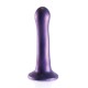 Κυρτό Ομοίωμα Σιλικόνης - Ultra Soft Silicone Curvy G Spot Dildo Purple 18cm Sex Toys 