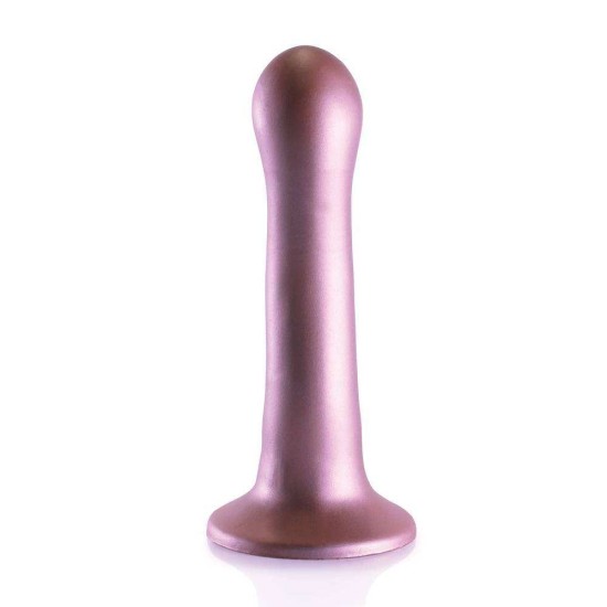 Ultra Soft Silicone Curvy G Spot Dildo Rose 18cm Sex Toys