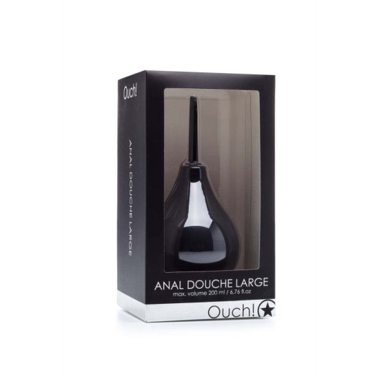 Ouch Anal Douche Large Black Sex Toys