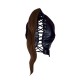 Ouch Mask With Brown Ponytail Black Fetish Toys 