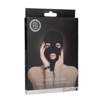 Ouch Subversion Mask With Openings Black