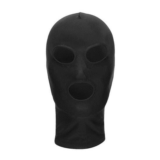 Ouch Subversion Mask With Openings Black Fetish Toys 