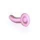 Smooth Silicone G Spot Dildo Rose Gold 15cm Sex Toys
