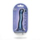 Κυρτό Ομοίωμα Σιλικόνης - Ultra Soft Silicone Curvy G Spot Dildo Blue 18cm Sex Toys 