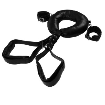 Ouch Padded Thigh Sling With Hand Cuffs