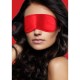 Ouch Soft Eye Mask Red Fetish Toys 