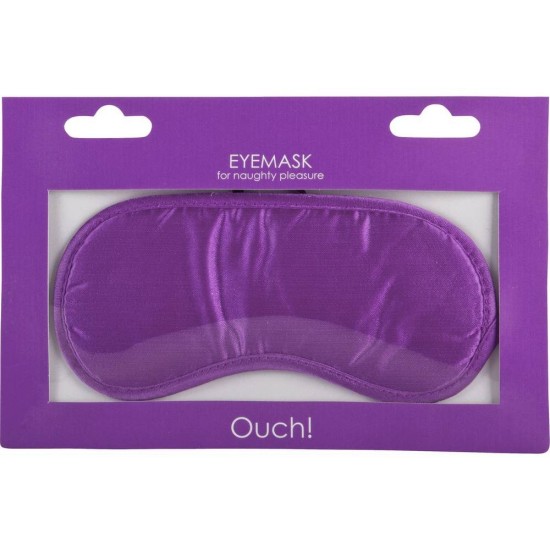 Ouch Soft Eye Mask Purple Fetish Toys 