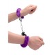 Ouch Pleasure Furry Handcuffs Purple