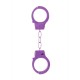 Ouch Beginners Metal Handcuffs Purple Fetish Toys 