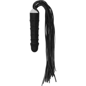 Ouch Black Whip With Realistic Silicone Dildo