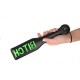 Ouch Glow In The Dark Bitch Paddle Black/Neon Green 32cm Fetish Toys