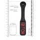 Ouch Vegan Leather Paddle Bitch Black 32cm Fetish Toys 