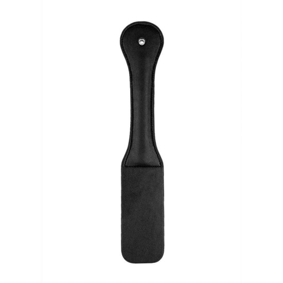 Ouch Vegan Leather Paddle Hearts Black 32cm Fetish Toys