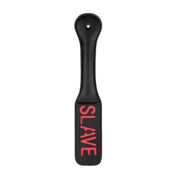 Ouch Vegan Leather Paddle Slave Black 32cm