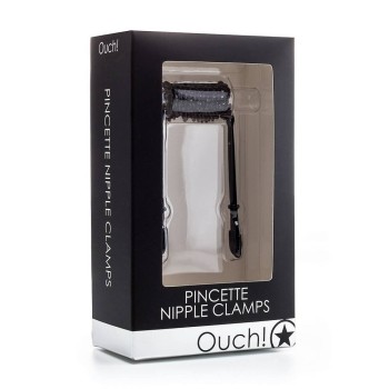 Ouch Pincette Nipple Clamps Black