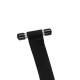 Χιαστί Δέσιμο Πόρτας - Over The Door Swing With Adjustable Straps Black Fetish Toys