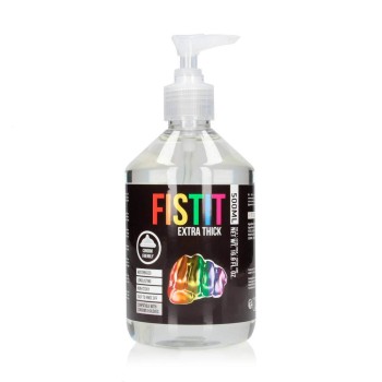 Fist It Extra Thick Lubricant With Pump Rainbow 500ml