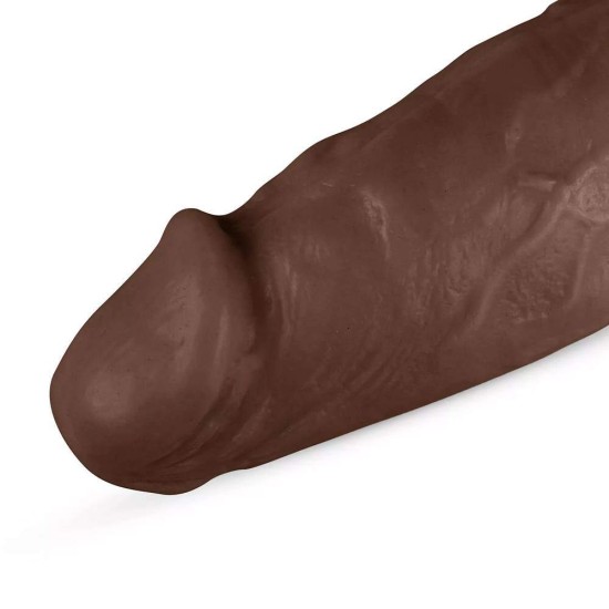 Μεγάλο Ομοίωμα Πέους - Real Fantasy Travis XL Realistic Dildo Brown 31cm