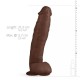 Μεγάλο Ομοίωμα Πέους - Real Fantasy Travis XL Realistic Dildo Brown 31cm