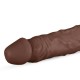 Ομοίωμα Πέους Με Βεντούζα - Real Fantasy James Realistic Dildo Brown 23cm