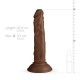 Ομοίωμα Πέους Με Βεντούζα - Real Fantasy Tyler Realistic Dildo Brown 20cm