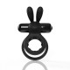 4B Ohare Wearable Rabbit Vibe Black Sex Toys