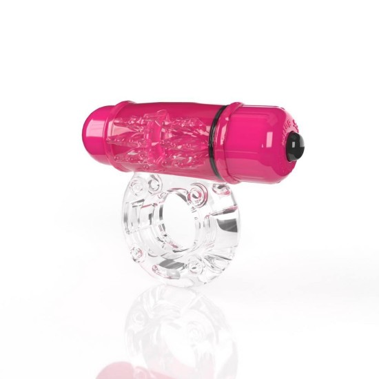 Ισχυρό Δονούμενο Δαχτυλίδι - 4T Owow Super Powered Vibrating Ring Strawberry Sex Toys 