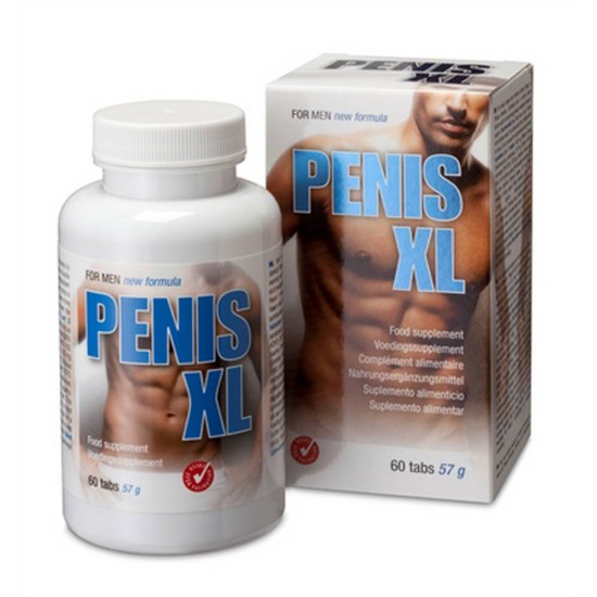 Ανδρικά Χάπια Στύσης & Διόγκωσης - Penis XL Tabs Sex & Ομορφιά 
