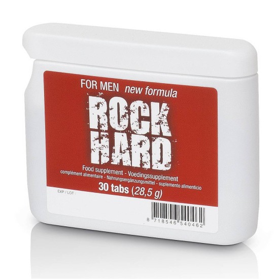 Ανδρικές Κάψουλες Στύσης Και Διόγκωσης – Rock Hard Flatpack 30 Tablets Sex & Ομορφιά 