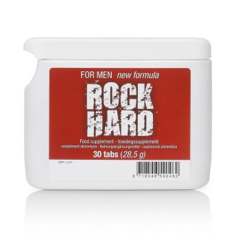 Ανδρικές Κάψουλες Στύσης Και Διόγκωσης – Rock Hard Flatpack 30 Tablets