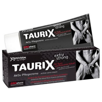 Διεγερτική Κρέμα Στύσης Μεγάλης Διάρκειας - TauriX Extra Strong 40 ml