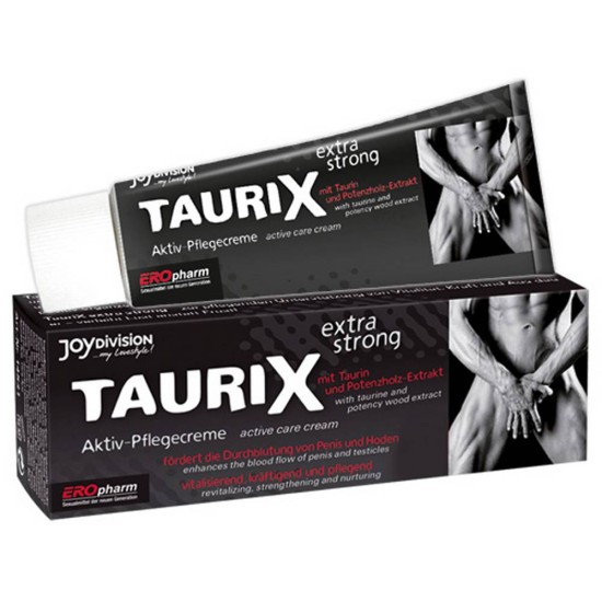 Διεγερτική Κρέμα Στύσης Μεγάλης Διάρκειας - TauriX Extra Strong 40 ml Sex & Ομορφιά 