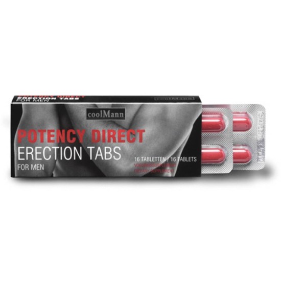Κάψουλες Διέγερσης - Potency Direct Erection Tabs Sex & Ομορφιά 