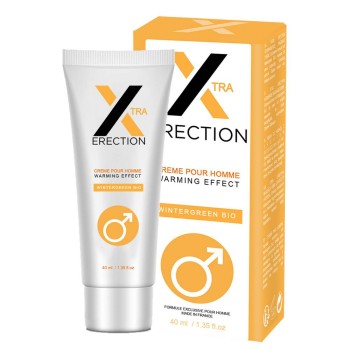 Θερμαντική Διεγερτική Κρέμα Στύσης - Xtra Erection Warming Cream 40ml