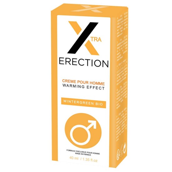 Θερμαντική Διεγερτική Κρέμα Στύσης - Xtra Erection Warming Cream 40ml Sex & Ομορφιά 