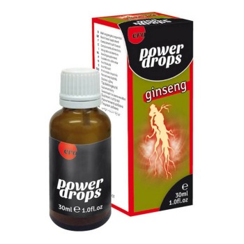Αφροδισιακές Διεγερτικές Σταγόνες Unisex – Power Drops Ginseng Male & Female 30ml