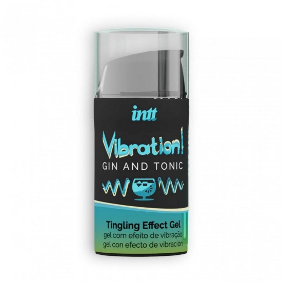 Vibration! Gin & Tonic Tingling Gel 15ml Sex & Beauty 
