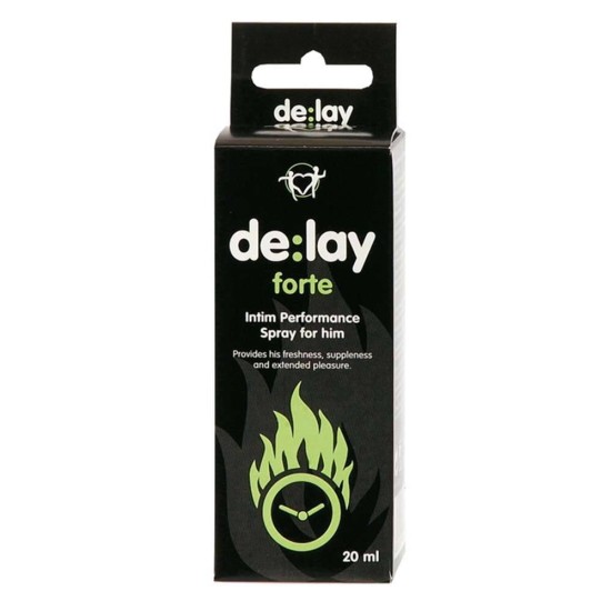 Σπρέι Καθυστέρησης Εκσπερμάτισης - Delay Forte Spray Sex & Ομορφιά 
