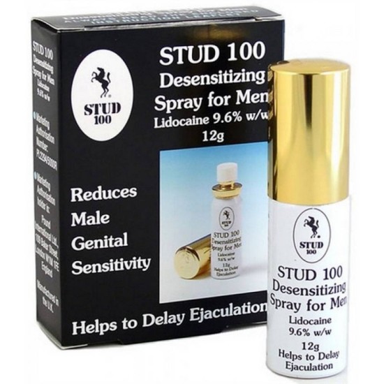 Σπρέι Καθυστέρησης - Stud 100 Desensitizing Spray For Men 12g  Sex & Ομορφιά 