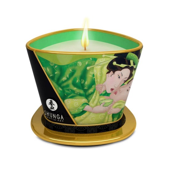Massage Candle Exotic Green Tea 170ml Sex & Beauty 